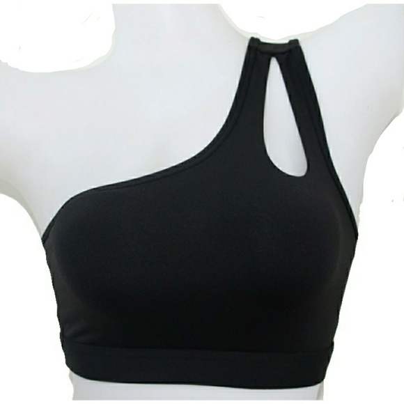 NEW - WMNS STRETCH ONE SHOULDER YOGA/SPORT BRA - Picture 3 of 6